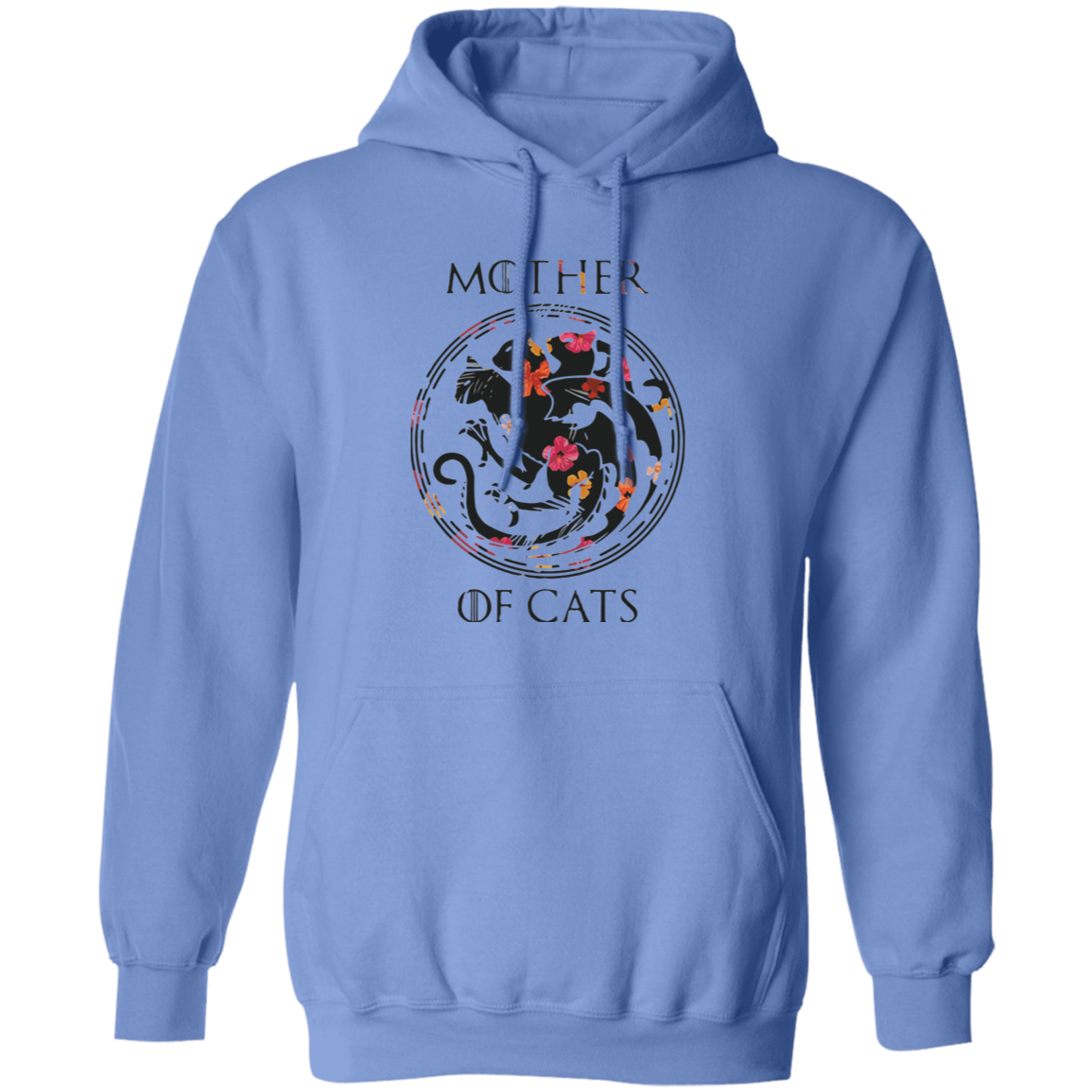Mother Of Cats Pullover Hoodie