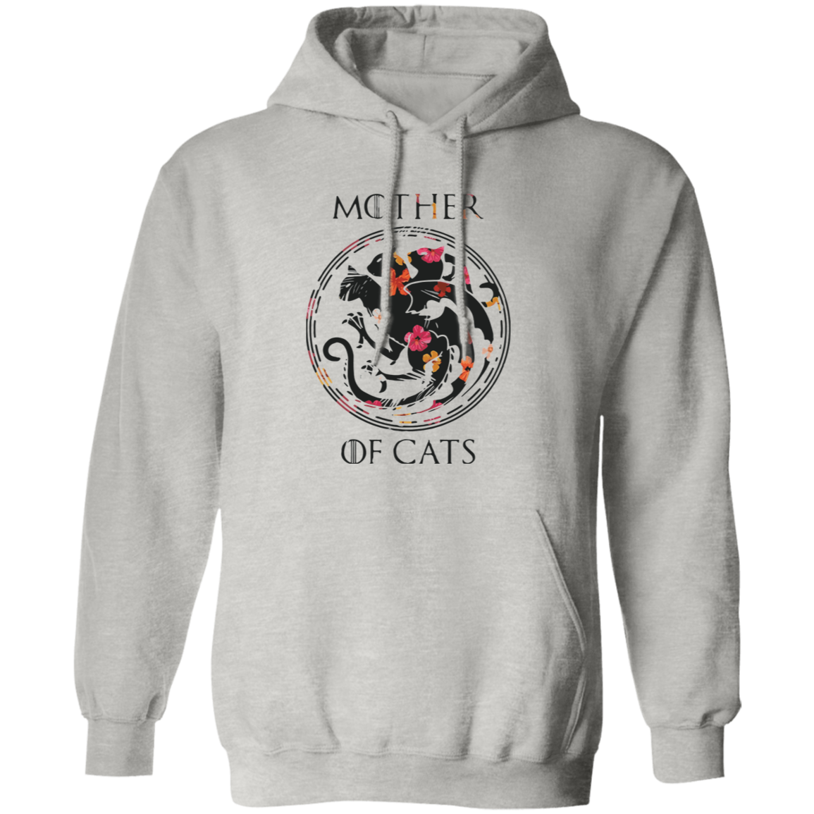 Mother Of Cats Pullover Hoodie