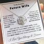 Love Knot Necklace | "Cherish Your Future Together with Our 'Love Knot' Necklace - A Sentimental Gift for Your Future Wife"||
