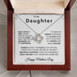 Love Knot Necklace For Daughter |"Mark a Special Moment"