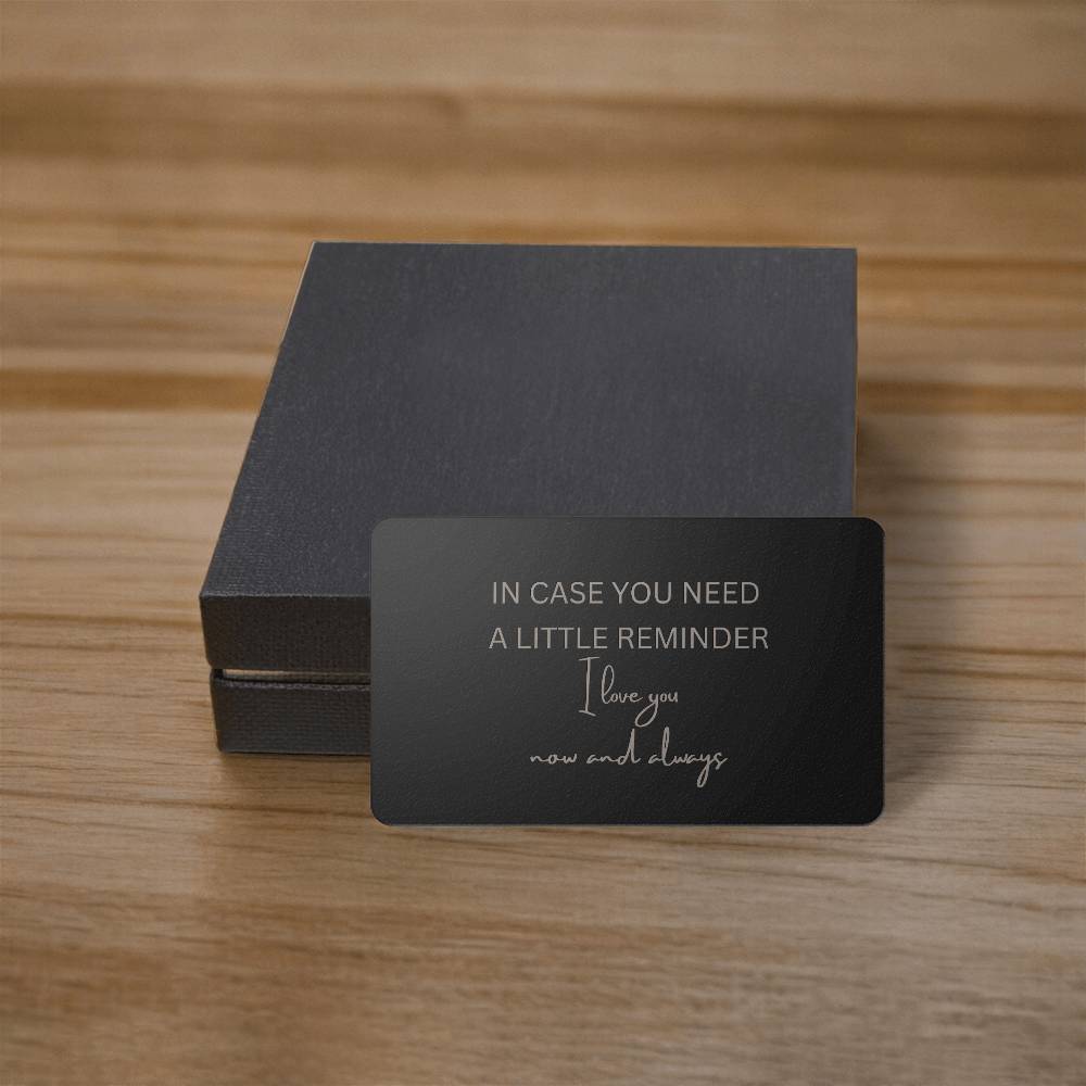 Customized Wallet Insert With Customized Wallet