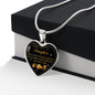 Heart Pendant Necklace For Daughter "Celebrate your Special Bond"