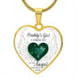 "Forever Remember Your Special Bond: Top 10 Memorial Heart Pendant Necklaces for Daddy's Girls"