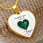 "Forever Remember Your Special Bond: Top 10 Memorial Heart Pendant Necklaces for Daddy's Girls"