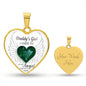 "Forever Remember Your Special Bond: Top 10 Memorial Heart Pendant Necklaces for Daddy's Girls"