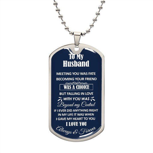 "Surprise Your Husband with a Unique and Stylish Dog Tag Gift: Top 10 Picks"