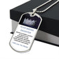 To My Badass Daughter | Dog Tag