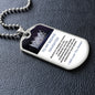 To My Badass Daughter | Dog Tag