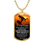 Custom Dog Tag Necklace For Daughter: Celebrate Your Special Bond"