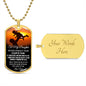 Custom Dog Tag Necklace For Daughter: Celebrate Your Special Bond"