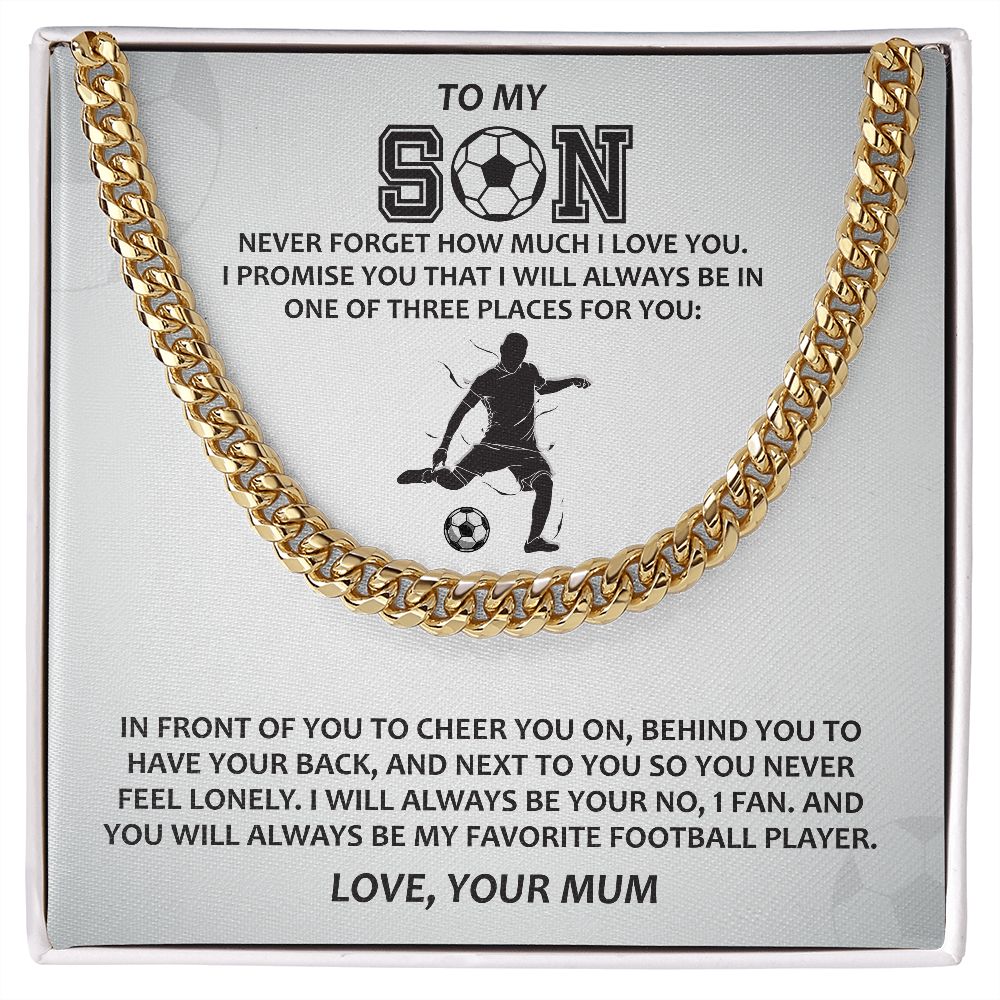 Cuban Link Chain (Stainless Steel) For Son