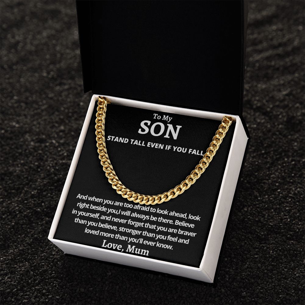 Top 10 Stainless Steel Cuban Link Chains for Sons with Message Cards