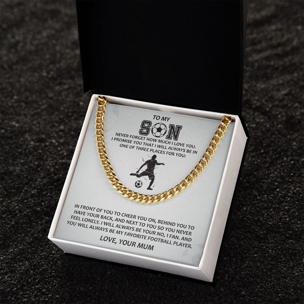 Cuban Link Chain (Stainless Steel) For Son