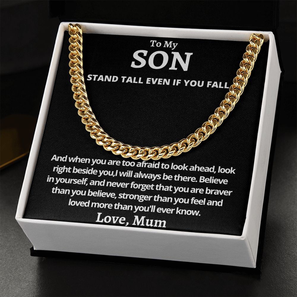 Top 10 Stainless Steel Cuban Link Chains for Sons with Message Cards