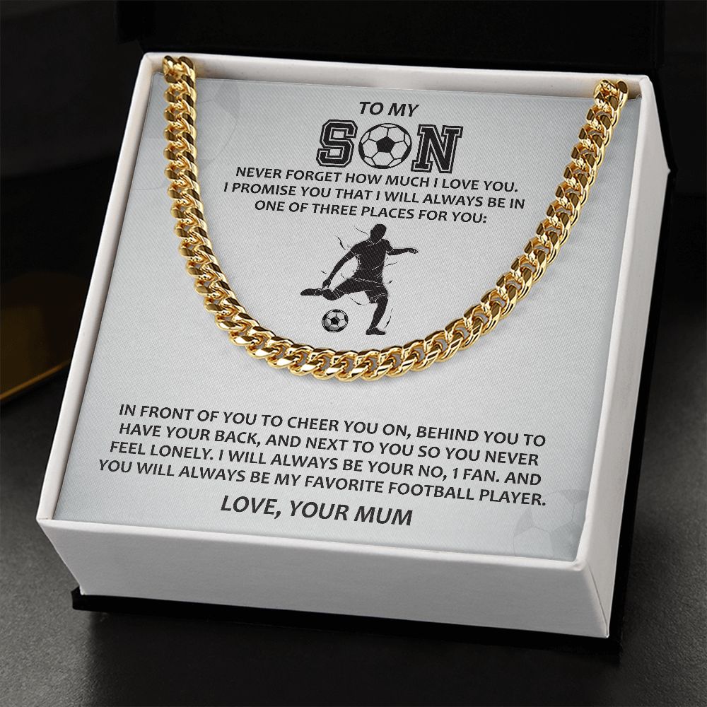 Cuban Link Chain (Stainless Steel) For Son