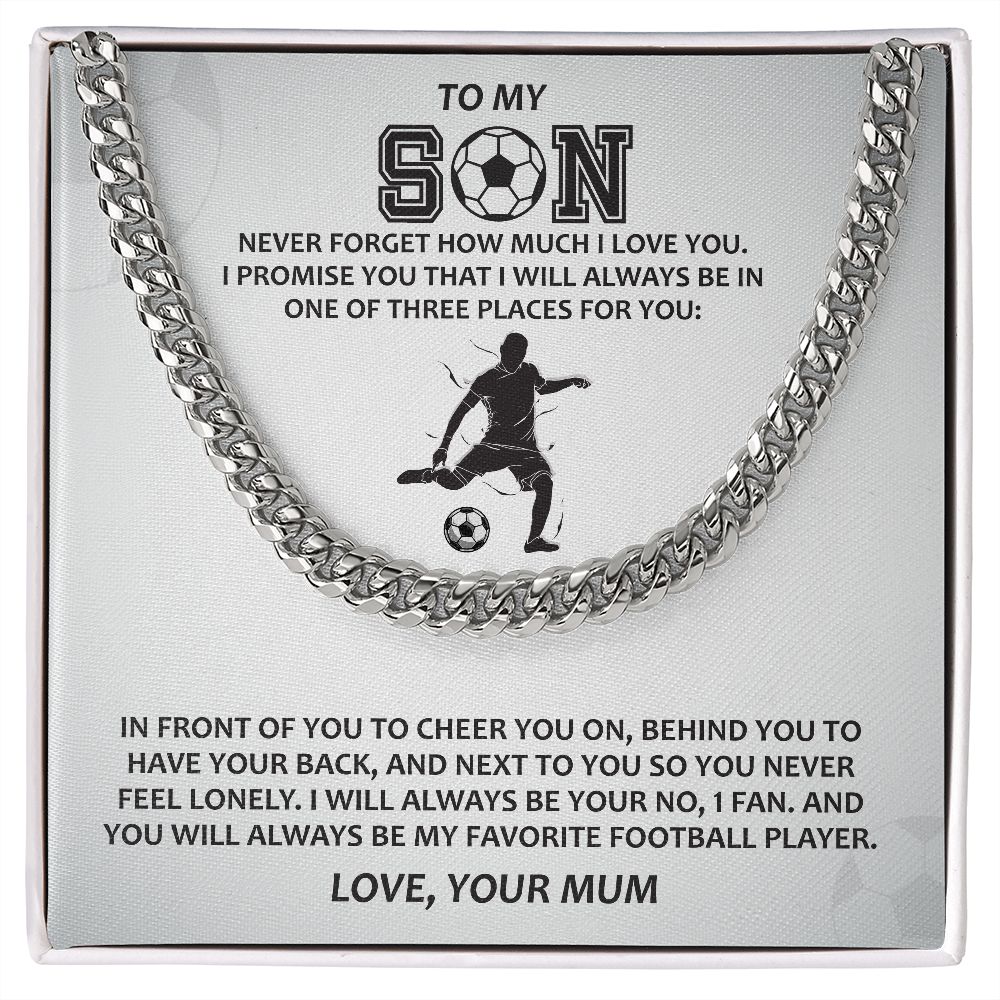 Cuban Link Chain (Stainless Steel) For Son