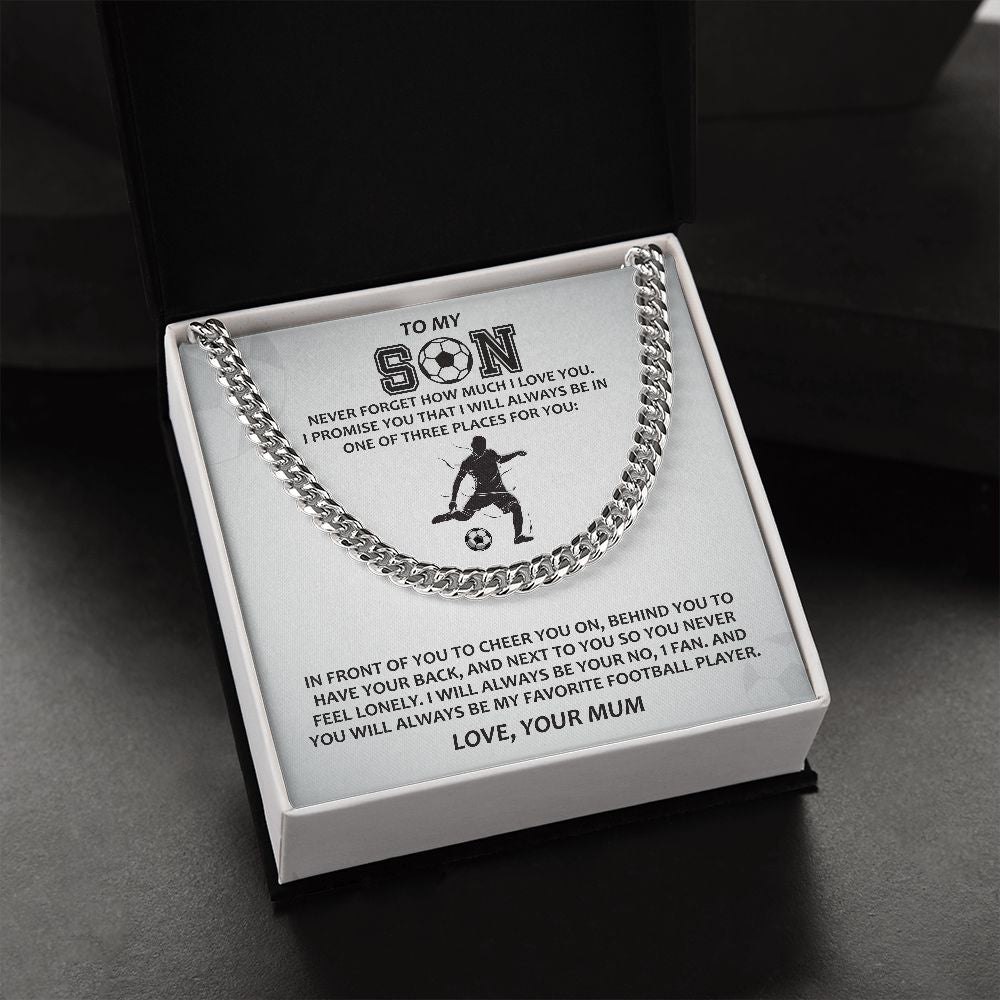 Cuban Link Chain (Stainless Steel) For Son