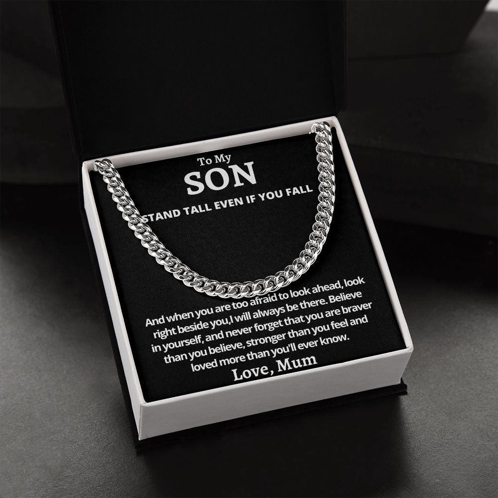 Top 10 Stainless Steel Cuban Link Chains for Sons with Message Cards