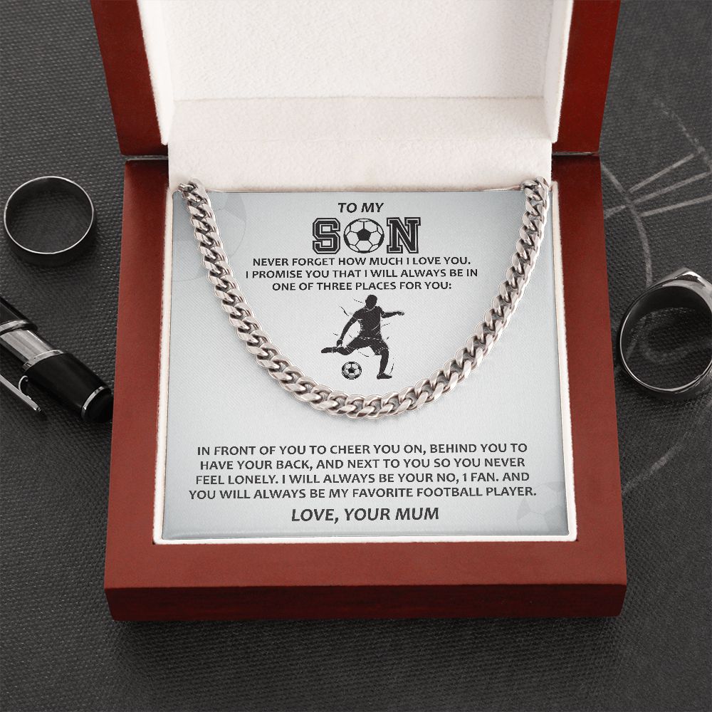 Cuban Link Chain (Stainless Steel) For Son