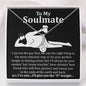 TO MY SOULMATE The Alluring Beauty Necklace
