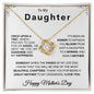 Love Knot Necklace For Daughter |"Mark a Special Moment"