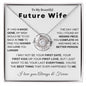 Love Knot Necklace | "Cherish Your Future Together with Our 'Love Knot' Necklace - A Sentimental Gift for Your Future Wife"