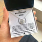 LOVE KNOT NECKLACE; "Show Your Appreciation for the Woman Behind Your Amazing Man with Our 'Mother's Love' Necklace - A Meaningful Gift for Your Partner's Mom"