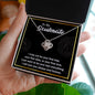 My Soulmate Love You Always & Forever Love knot Necklace