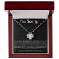 "Heartfelt Apology Necklace Gifts for Wives: Say Sorry with Style"