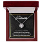 My Soulmate Love You Always & Forever Love knot Necklace