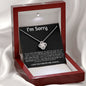 "Heartfelt Apology Necklace Gifts for Wives: Say Sorry with Style"