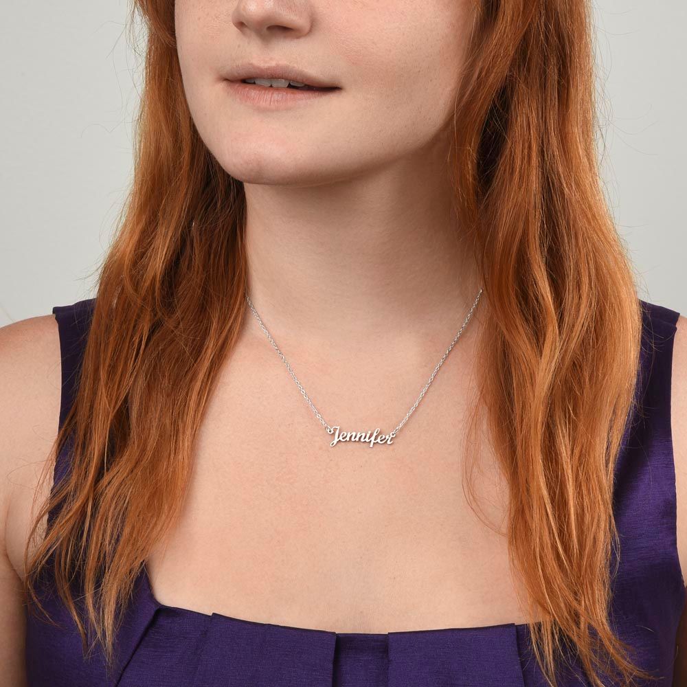 Personalize Name Necklace for your Grand Daughter