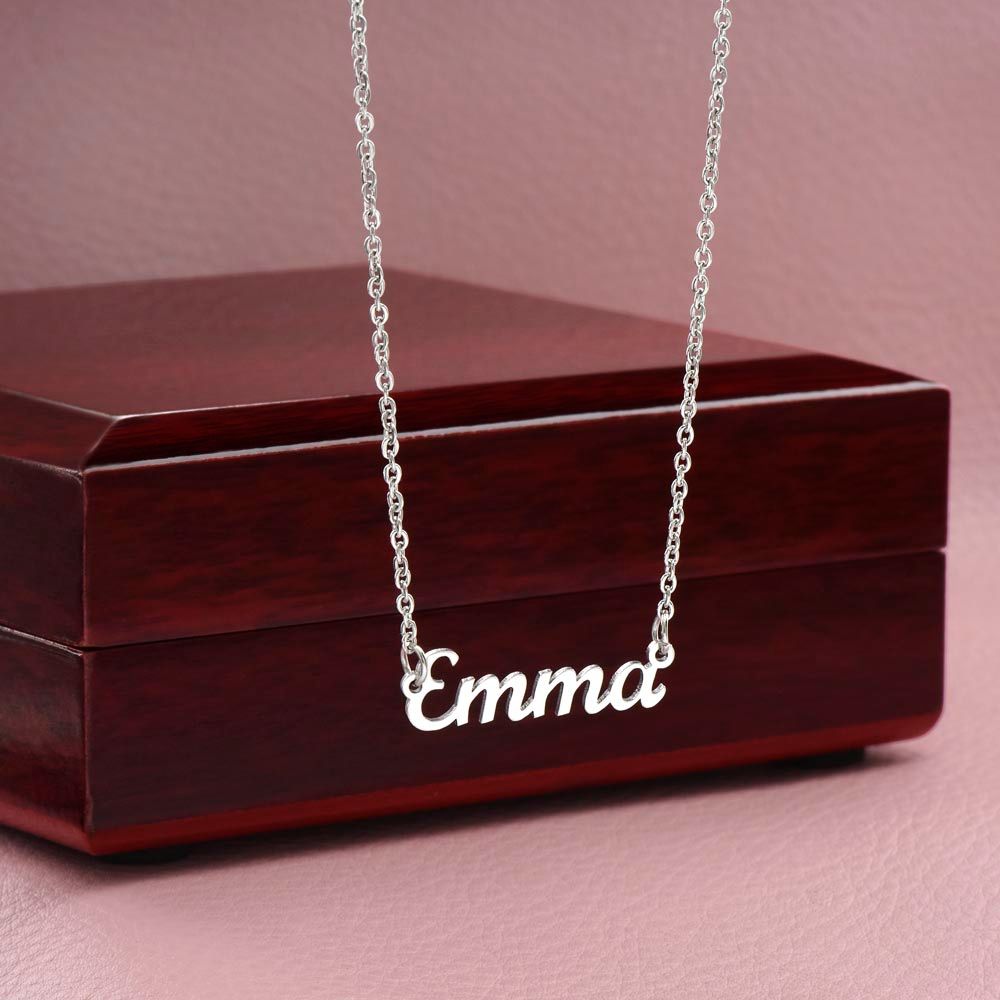 Personalize Name Necklace for your Grand Daughter