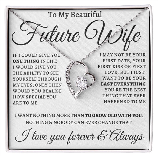 Forever Love Necklace For My Future Wife