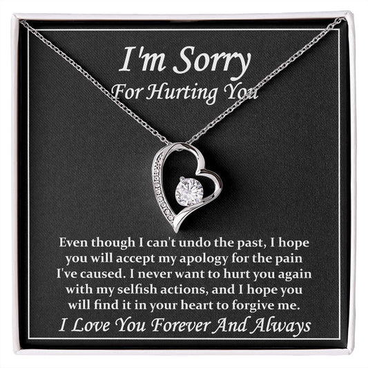 Forever Love Necklace I'M Sorry