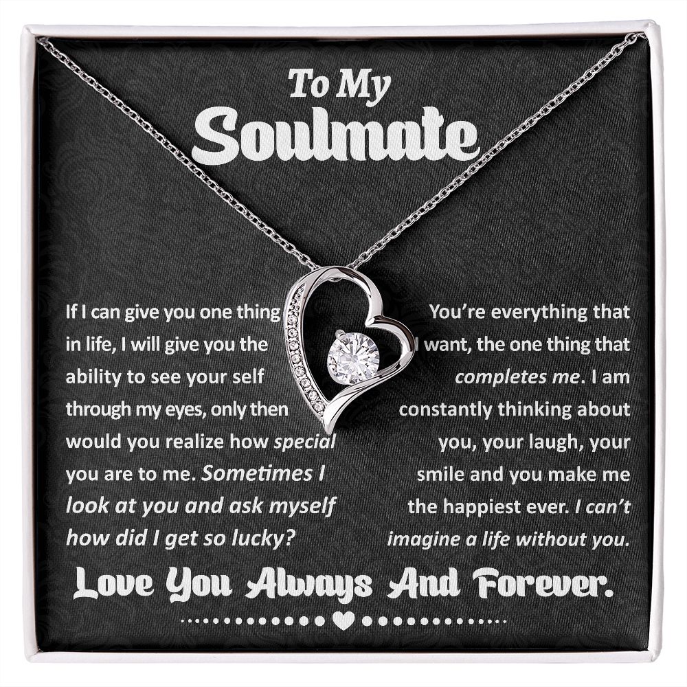 Forever Love Necklace Beautiful Piece for your Soulmate