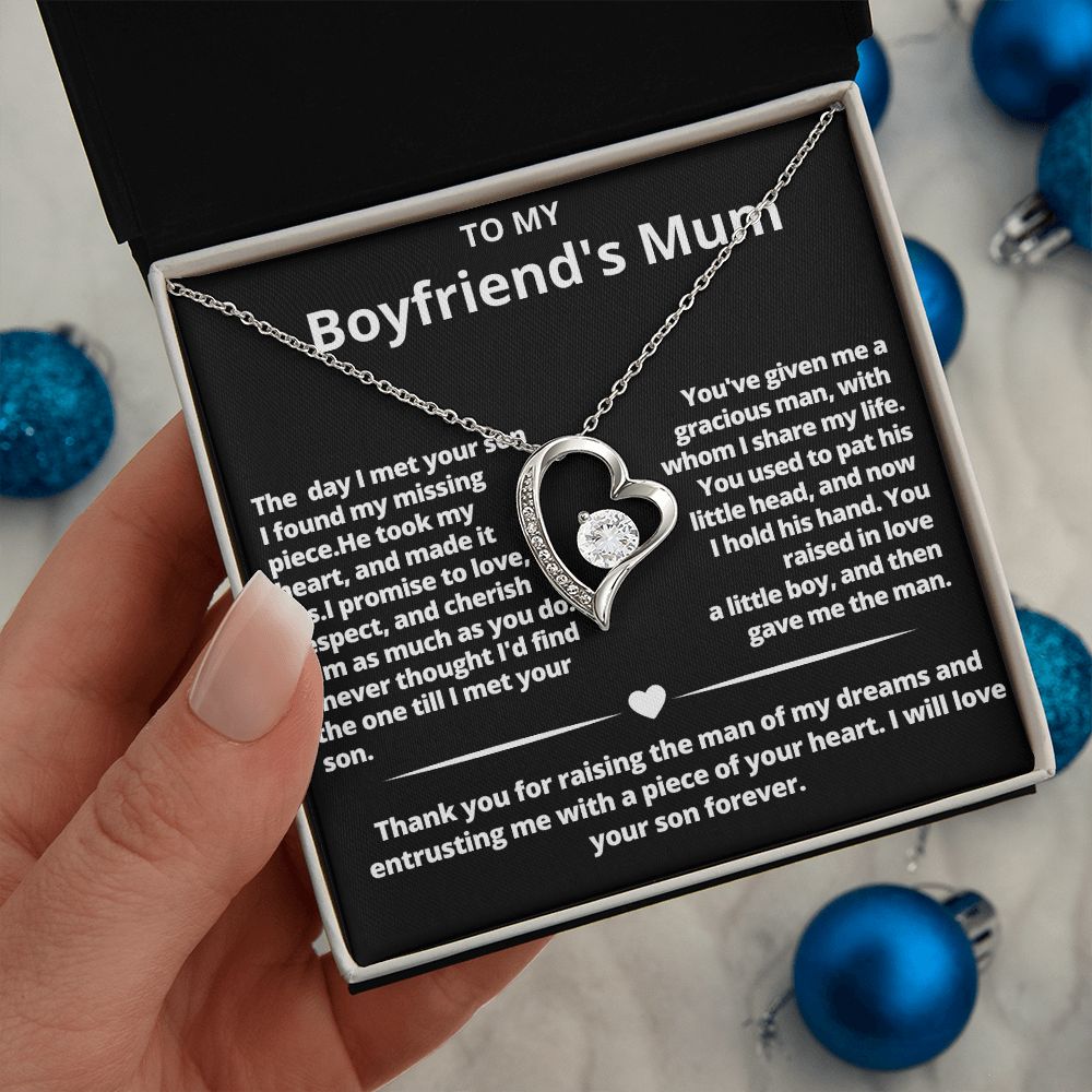 Forever Love Necklace for Boyfriend's Mum