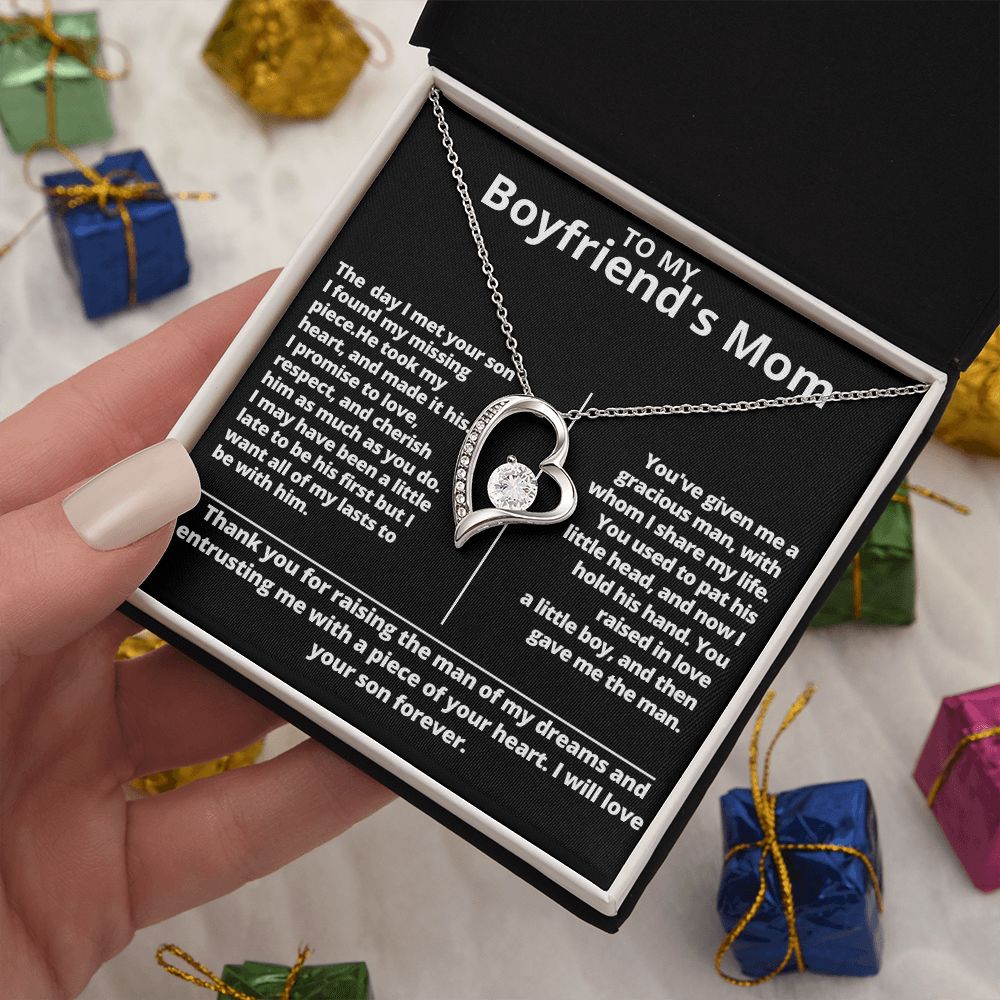 Forever Love Necklace for My Boyfriend's Mom
