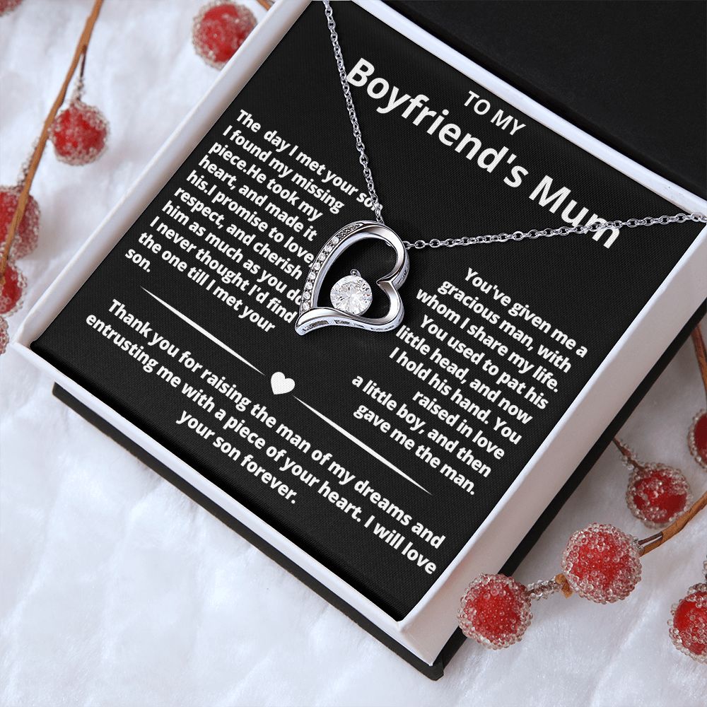 Forever Love Necklace for Boyfriend's Mum