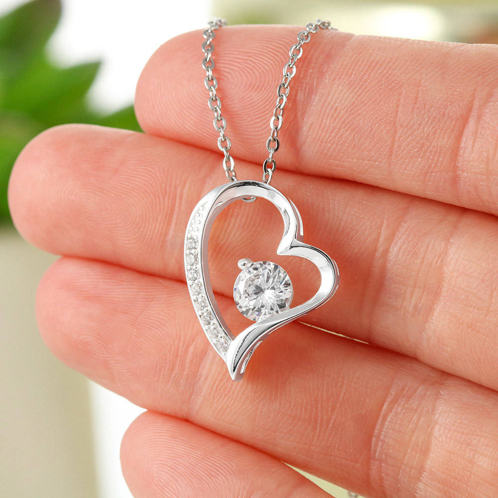 Forever Love Necklace Gift for Boyfriend's Mum
