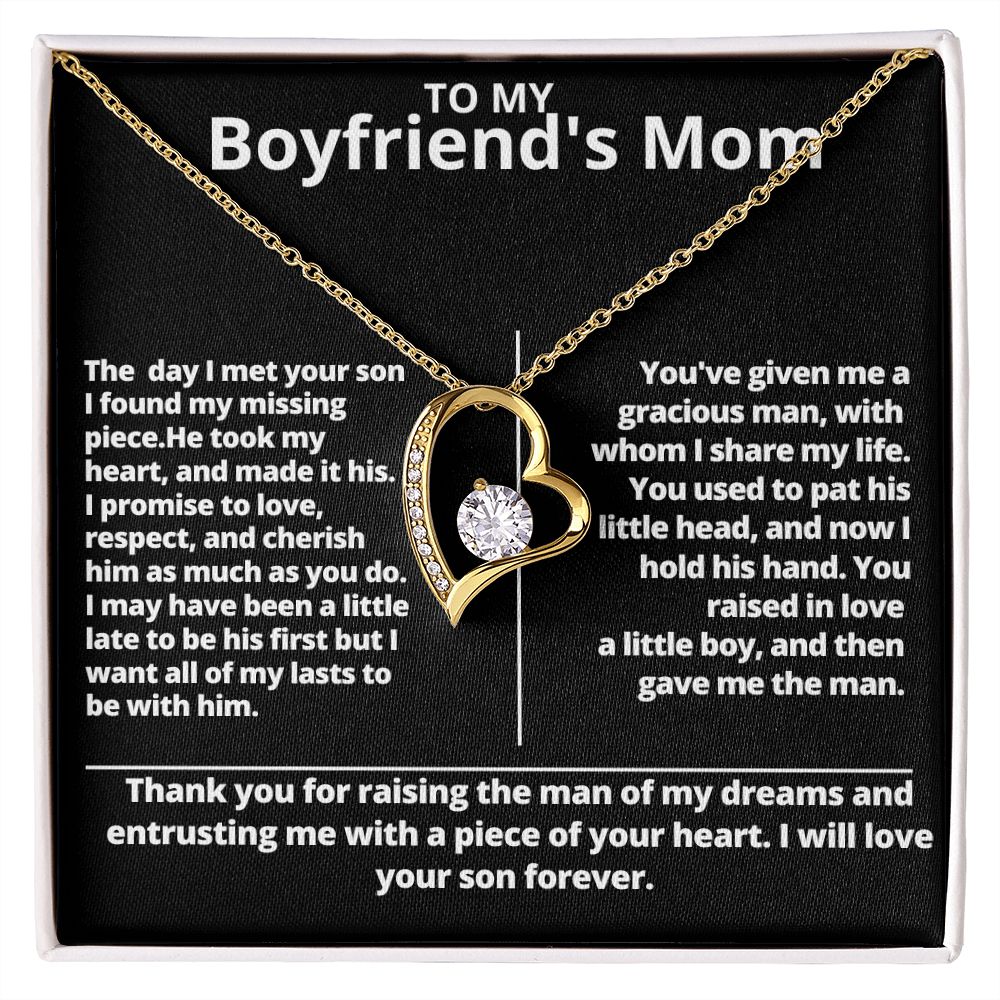Forever Love Necklace for My Boyfriend's Mom