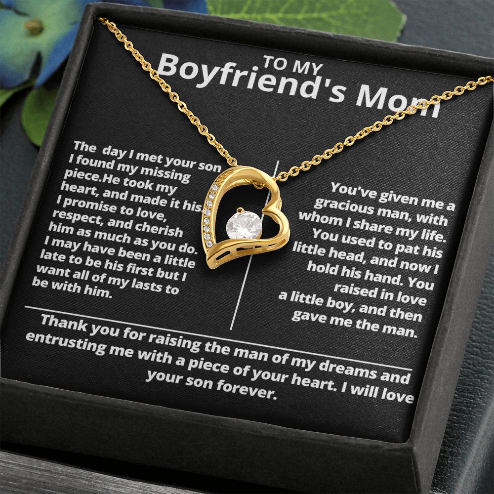 Forever Love Necklace for My Boyfriend's Mom