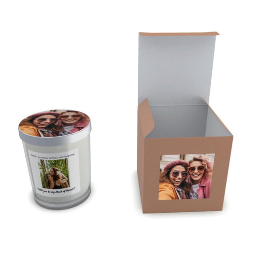 Maid Of Honor Candle - MOH Gifts Will You Be My Maid of Honor ?