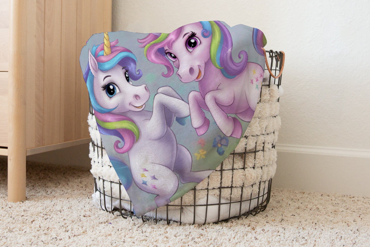 Personalized Blanket, Custom Unicorn Blanket, Unicorn Gifts