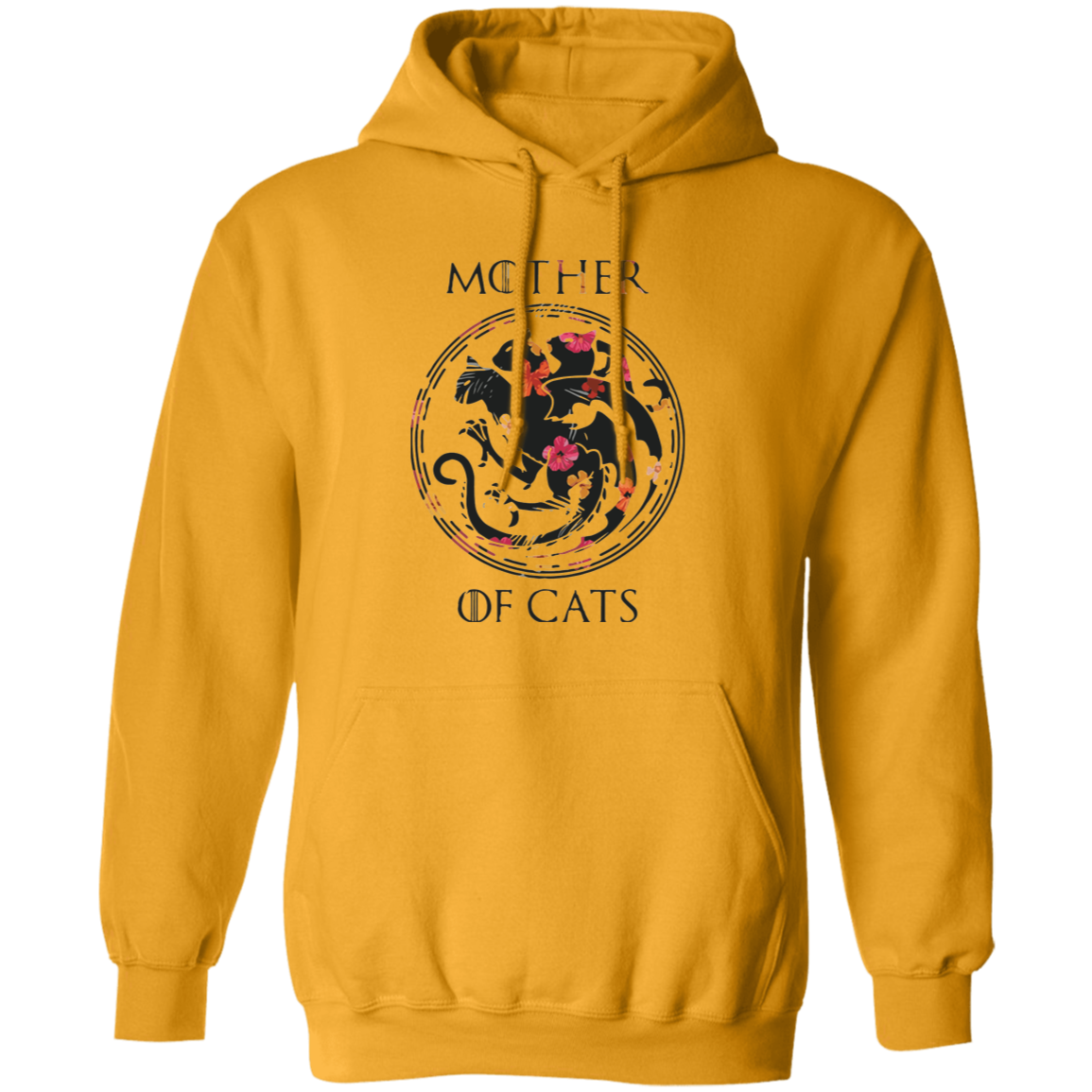 Mother Of Cats Pullover Hoodie