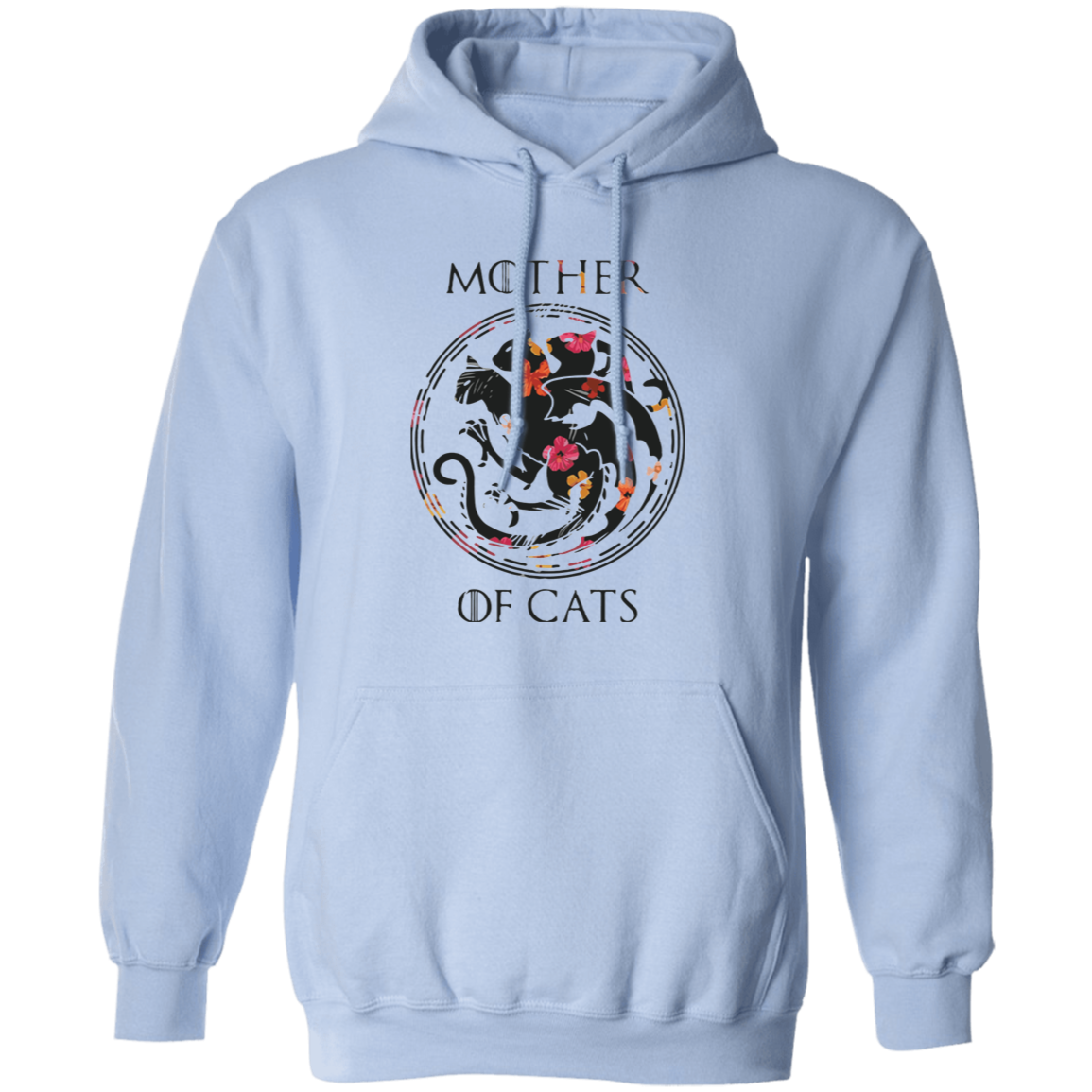 Mother Of Cats Pullover Hoodie