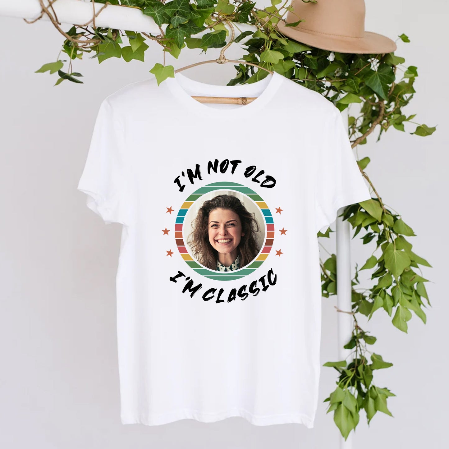 I am not Old, I am Classic - Unisex Half Sleeves T-Shirt