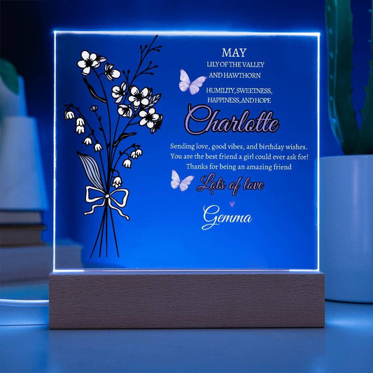 Custom Gift for Best Friend, Personalized Bestie Gift