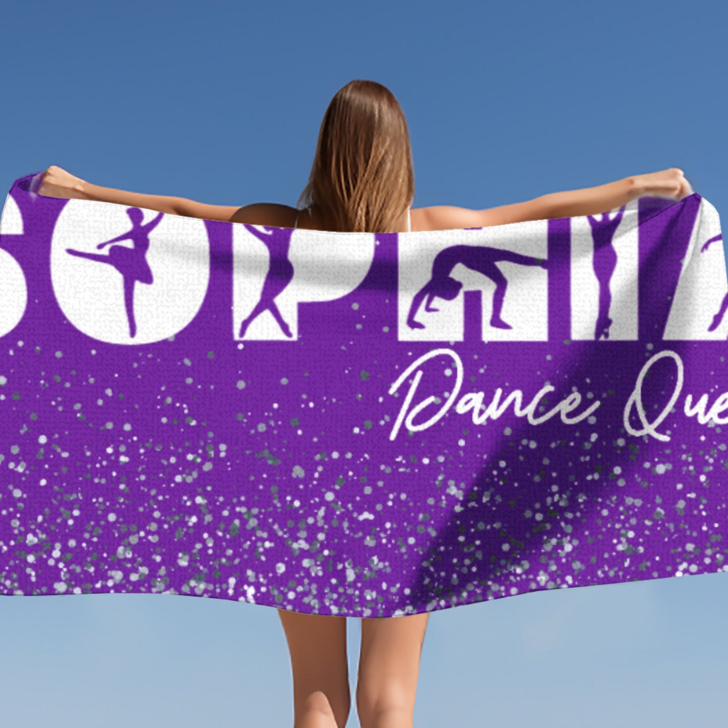 Personalized Beach Towel for Dancer, Gift for Dancers, Custom Dancer  Beach Towel, Custom Name Towel, Gift for Dance teachers