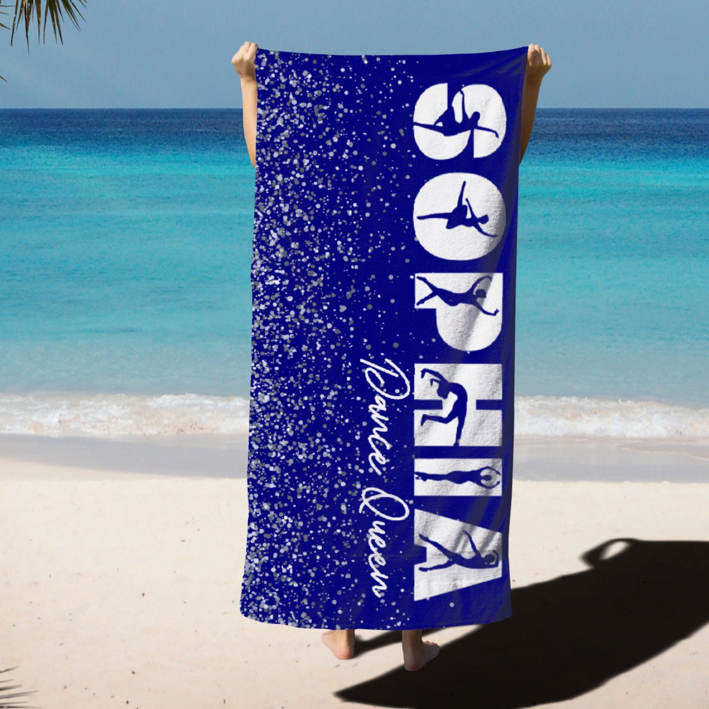 Personalized Beach Towel for Dancer, Gift for Dancers, Custom Dancer  Beach Towel, Custom Name Towel, Gift for Dance teachers